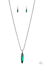 Load image into Gallery viewer, Meteor Shower - Green Necklace
