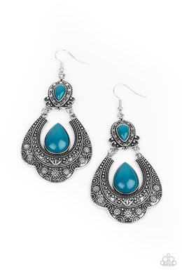 Rise and Roam - Blue Earring freeshipping - JewLz4u Gemstone Gallery