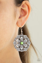 Load image into Gallery viewer, Grove Groove - Green Earring freeshipping - JewLz4u Gemstone Gallery
