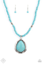 Load image into Gallery viewer, Evolution - Blue (Turquoise) Necklace (SSF-0221) freeshipping - JewLz4u Gemstone Gallery
