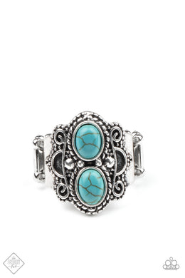 Eco Essence - Blue (Turquoise) Ring freeshipping - JewLz4u Gemstone Gallery