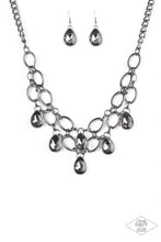 Load image into Gallery viewer, Show-Stopping Shimmer Black Necklace freeshipping - JewLz4u Gemstone Gallery
