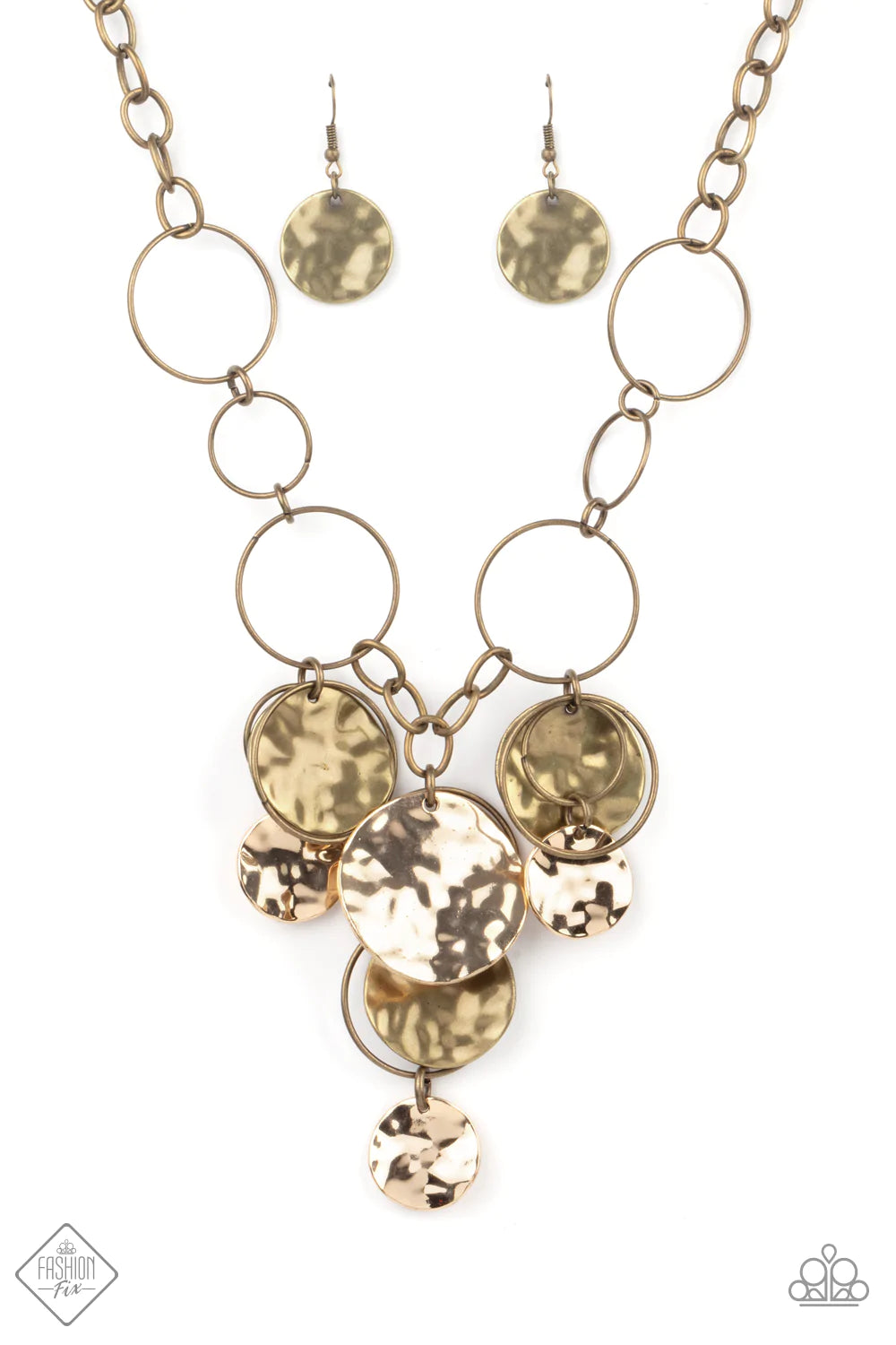 Learn the HARDWARE Way - Brass Necklace (SS-0121)