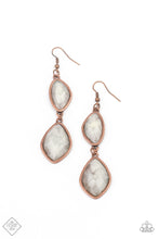 Load image into Gallery viewer, The Oracle Has Spoken Copper Earring freeshipping - JewLz4u Gemstone Gallery
