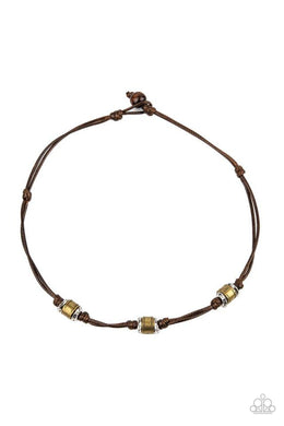 Renegade Ranger  - Brown Urban Necklace freeshipping - JewLz4u Gemstone Gallery