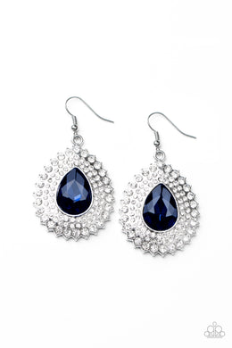 Exquisitely Explosive - Blue Earring freeshipping - JewLz4u Gemstone Gallery