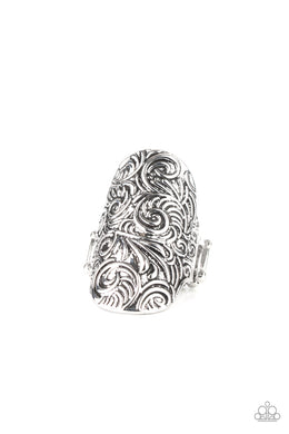 Paisley Paradise - Silver Ring freeshipping - JewLz4u Gemstone Gallery