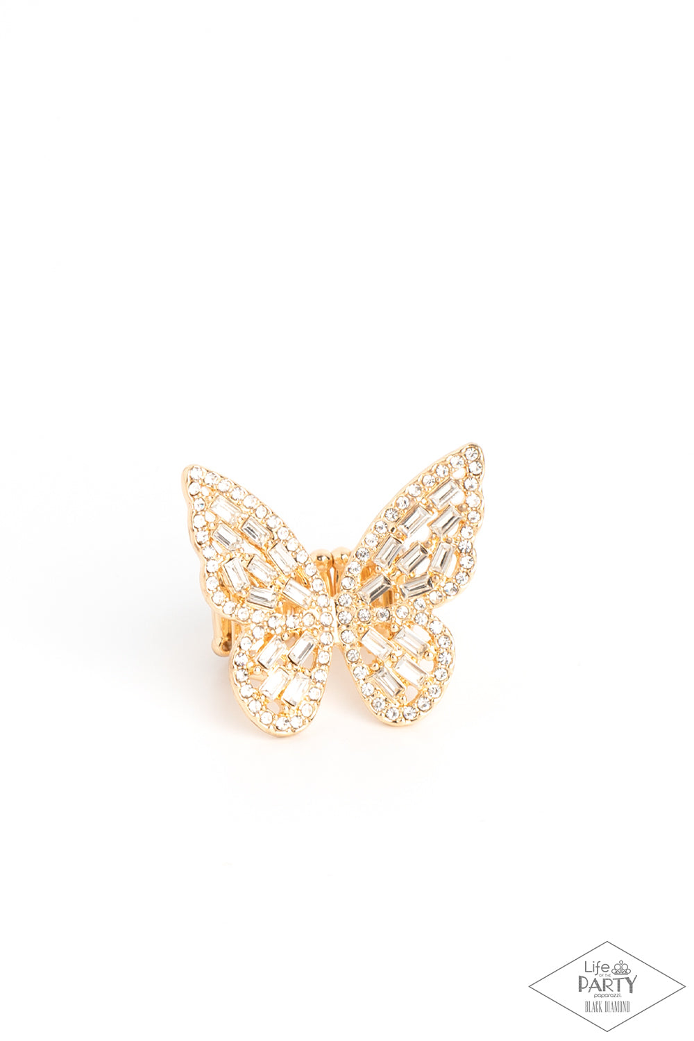 Flauntable Flutter - Gold ( Butterfly) Ring