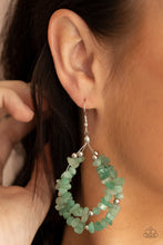 Load image into Gallery viewer, Canyon Rock Art - Green Earring freeshipping - JewLz4u Gemstone Gallery
