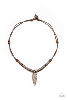 Rush In ARROWHEAD-First Copper Necklace freeshipping - JewLz4u Gemstone Gallery