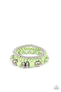 Desert Blossom - Green Bracelet freeshipping - JewLz4u Gemstone Gallery