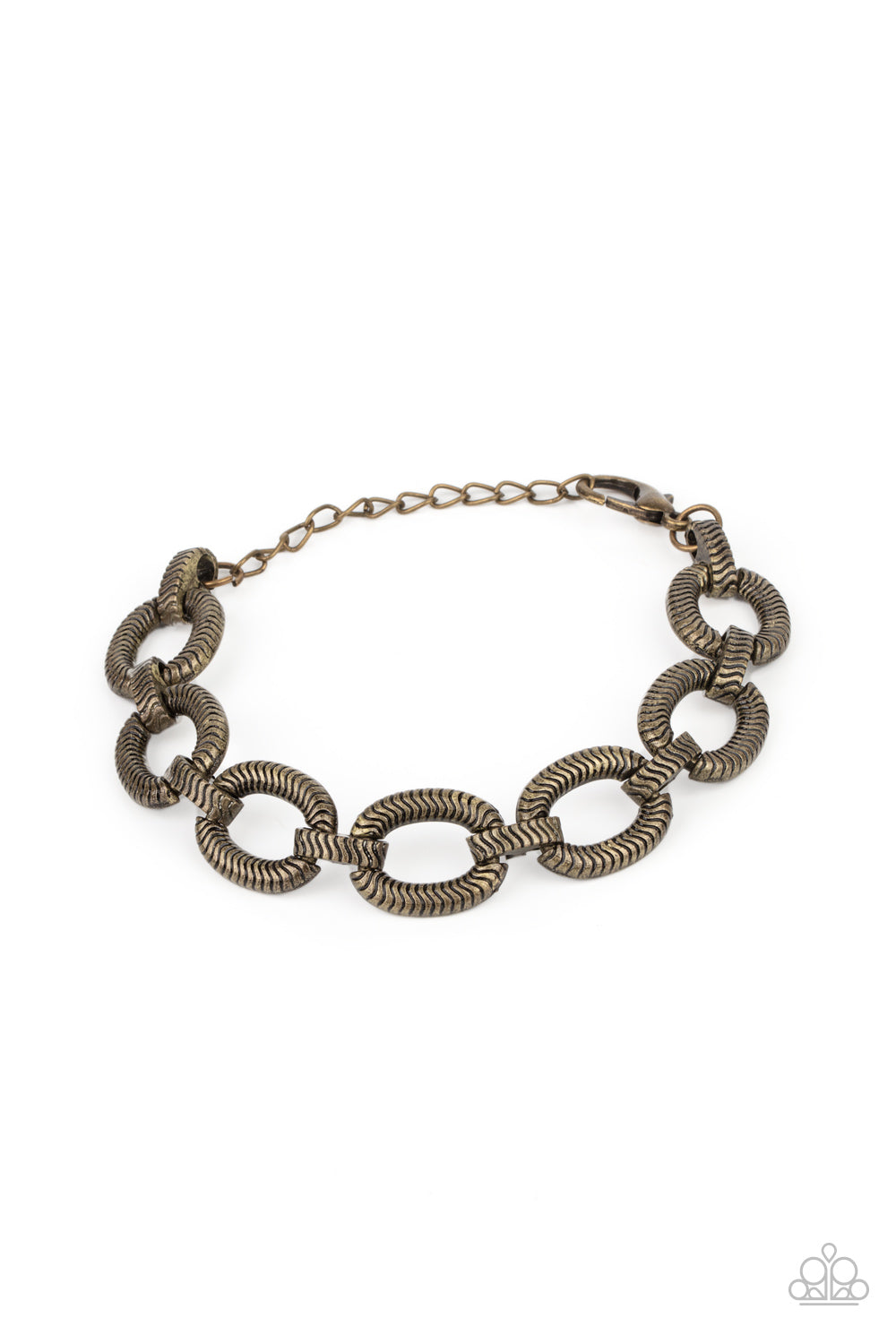 Industrial Amazon - Brass Bracelet freeshipping - JewLz4u Gemstone Gallery