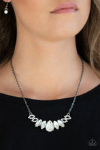 Load image into Gallery viewer, Bride-to-BEAM - Black (Gunmetal) Necklace

