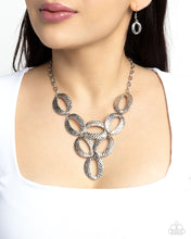 Load image into Gallery viewer, OVAL The Limit - Silver Necklace
