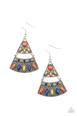 Desert Fiesta - Multi Earring freeshipping - JewLz4u Gemstone Gallery