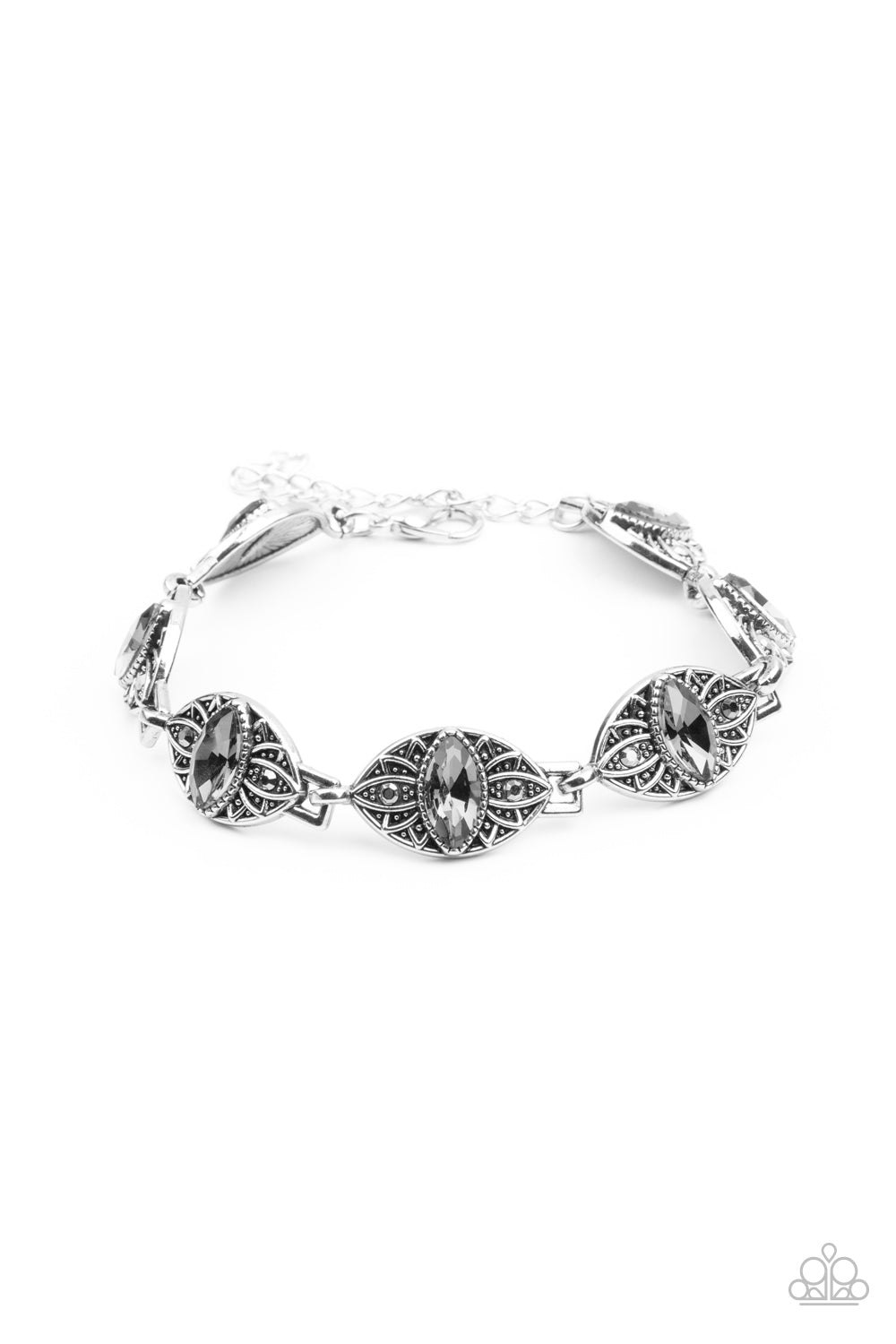 Crown Privilege - Silver Bracelet freeshipping - JewLz4u Gemstone Gallery
