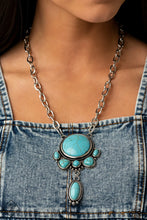 Load image into Gallery viewer, Geographically Gorgeous - Blue (Turquoise) Necklace (SSF-0321)
