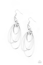 Load image into Gallery viewer, OVAL The Moon - Silver Earring freeshipping - JewLz4u Gemstone Gallery
