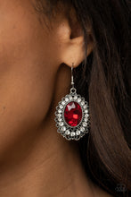 Load image into Gallery viewer, Glacial Gardens - Red Earring freeshipping - JewLz4u Gemstone Gallery
