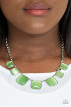 Load image into Gallery viewer, Aura Allure - Green Necklace freeshipping - JewLz4u Gemstone Gallery
