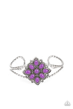 Load image into Gallery viewer, Happily Ever APPLIQUE - Purple Bracelet freeshipping - JewLz4u Gemstone Gallery
