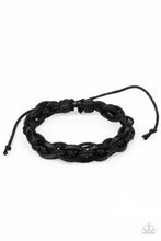 Load image into Gallery viewer, Rugged Adventure - Black Urban Bracelet freeshipping - JewLz4u Gemstone Gallery
