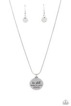 Load image into Gallery viewer, Be Still - Silver Necklace freeshipping - JewLz4u Gemstone Gallery
