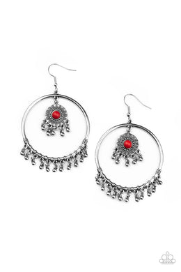 Sunny Equinox - Red Earring freeshipping - JewLz4u Gemstone Gallery