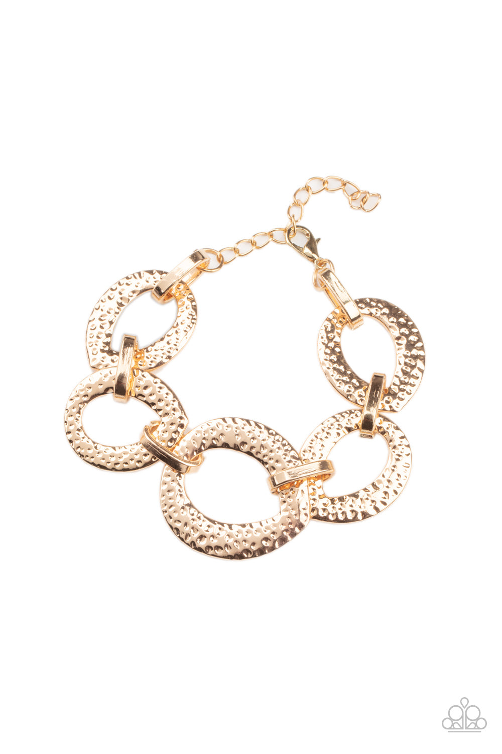 STEEL The Show - Gold Bracelet freeshipping - JewLz4u Gemstone Gallery