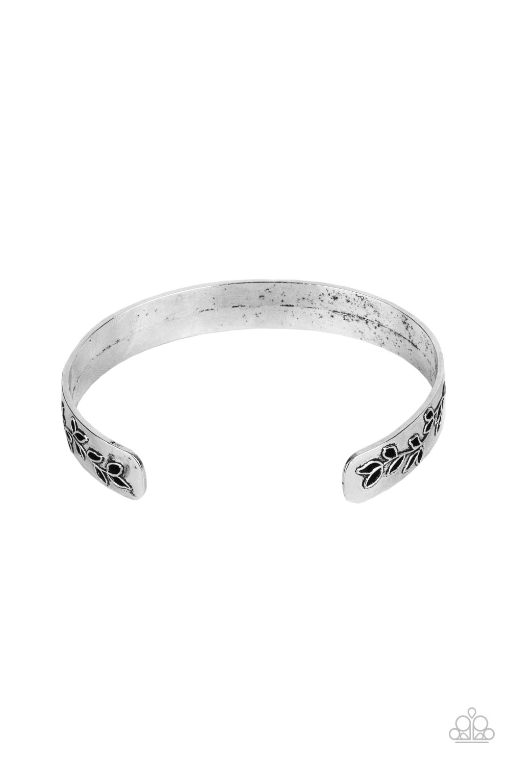 Frond Fable - Silver Bracelet freeshipping - JewLz4u Gemstone Gallery