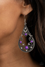 Load image into Gallery viewer, Bohemian Ball - Purple Earring freeshipping - JewLz4u Gemstone Gallery

