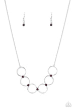 Load image into Gallery viewer, Regal Society - Purple Necklace
