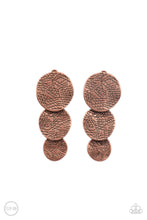 Load image into Gallery viewer, Ancient Antiquity - Copper Clip-On Earring freeshipping - JewLz4u Gemstone Gallery
