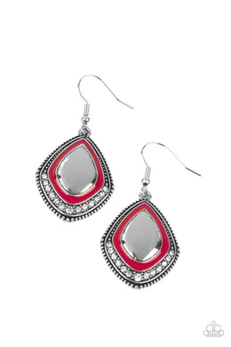 Fearlessly Feminine - Red Earring freeshipping - JewLz4u Gemstone Gallery