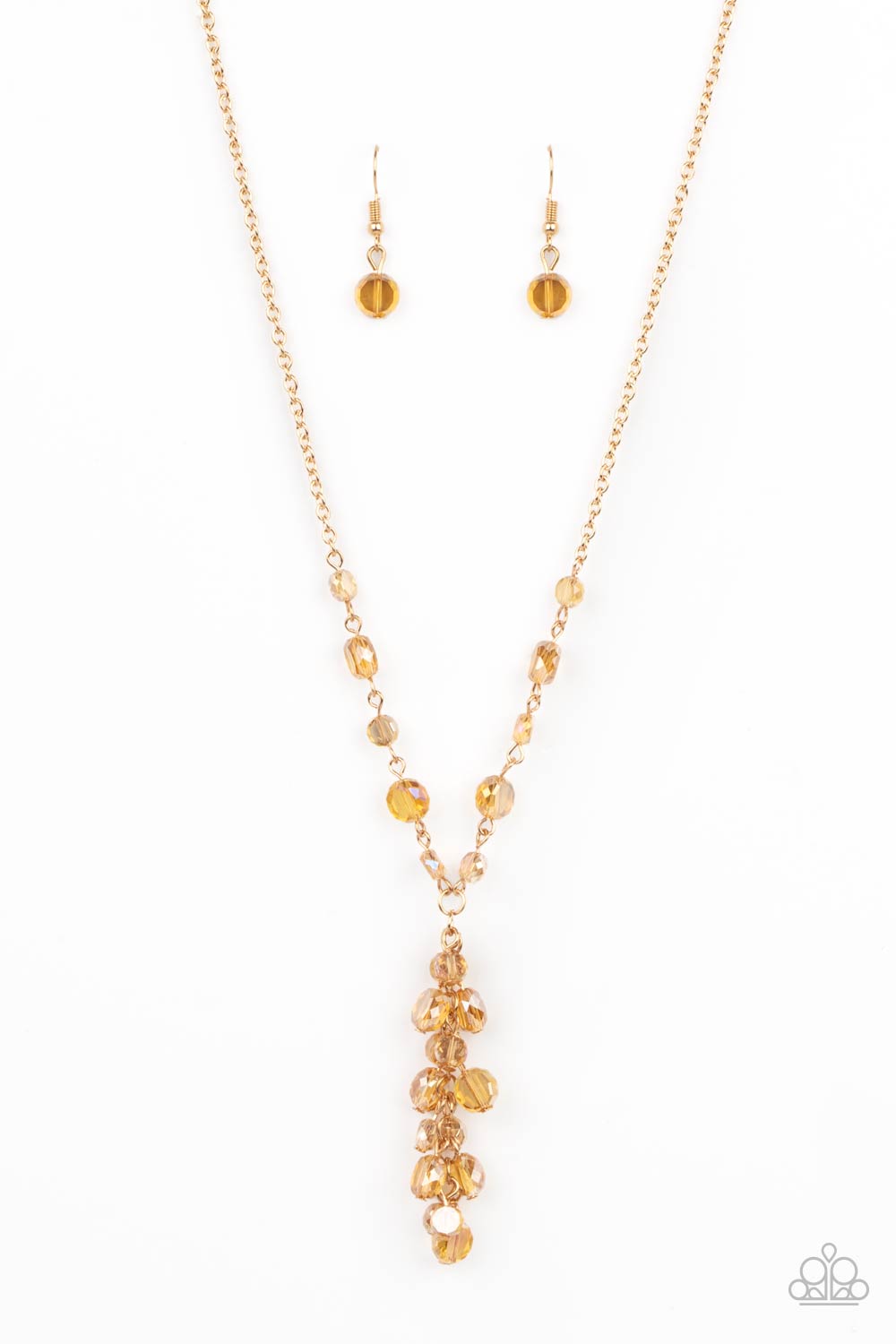 Cosmic Charisma - Gold Necklace freeshipping - JewLz4u Gemstone Gallery
