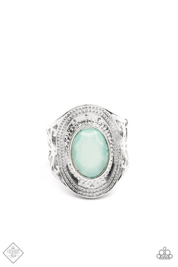 Calm And Classy - Blue Ring (GM-0521) freeshipping - JewLz4u Gemstone Gallery