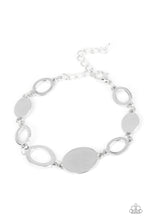 Load image into Gallery viewer, OVAL and Out - Silver Bracelet freeshipping - JewLz4u Gemstone Gallery
