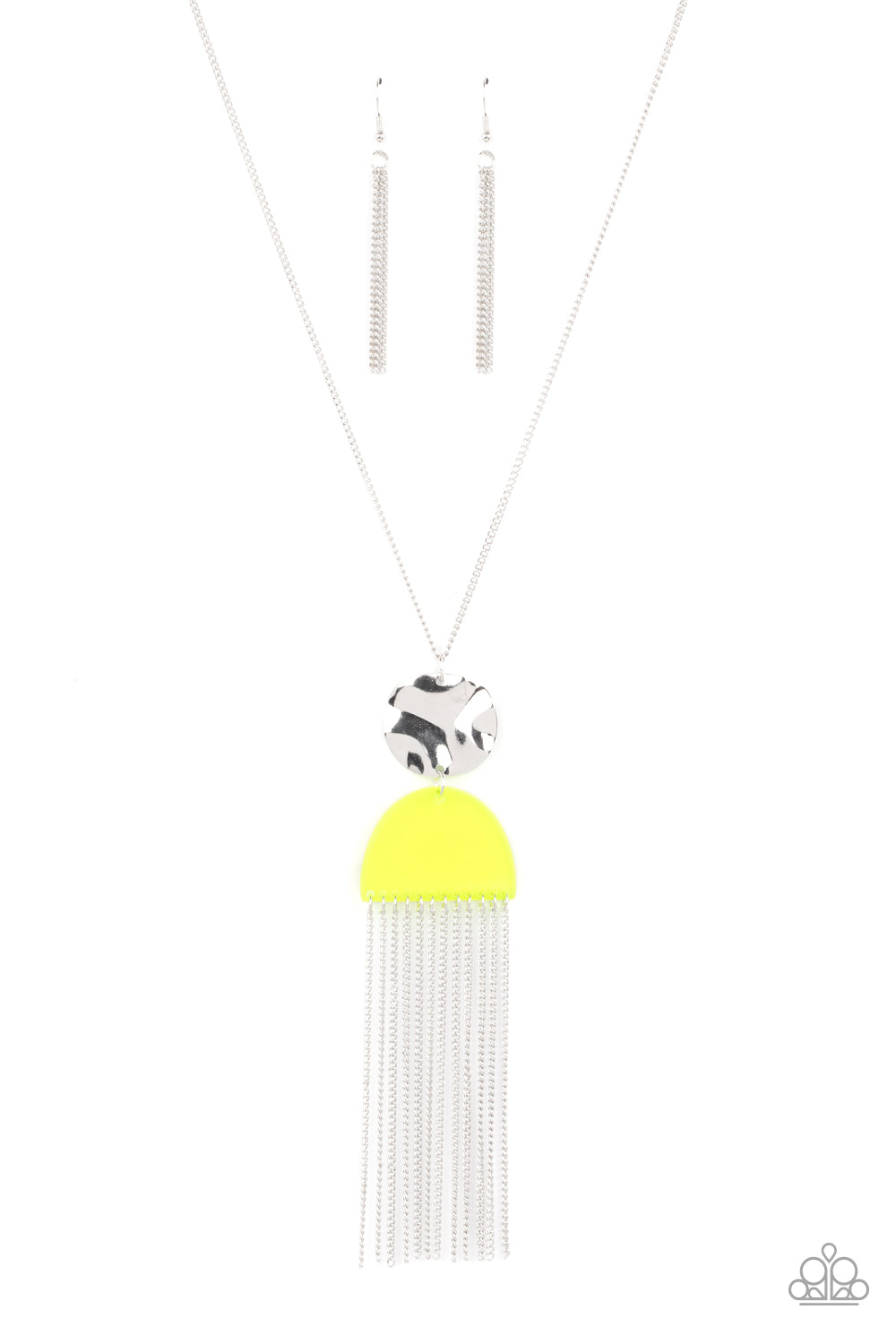 Color Me Neon - Yellow Necklace freeshipping - JewLz4u Gemstone Gallery