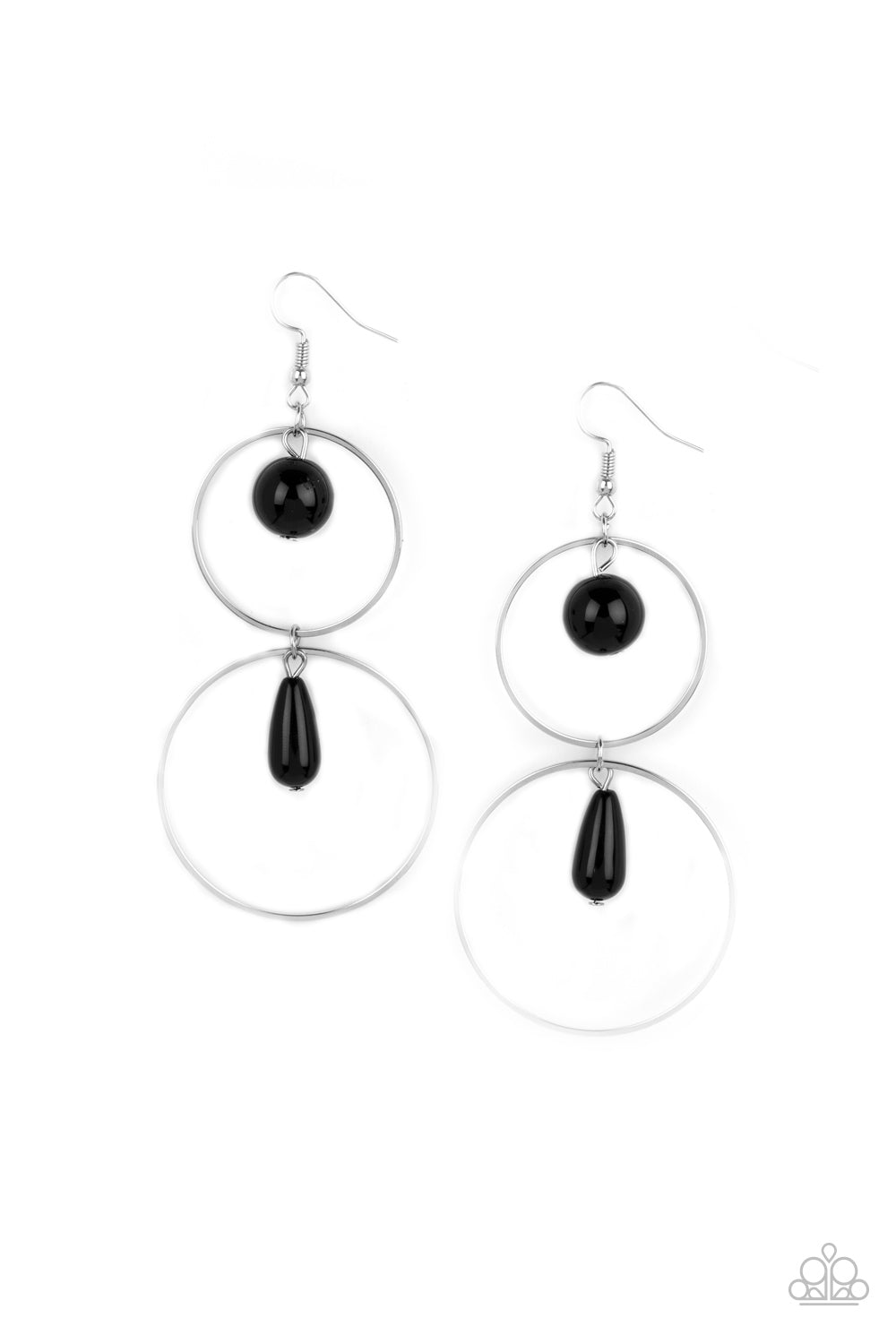 Cultured in Couture - Black Earrings freeshipping - JewLz4u Gemstone Gallery