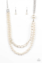 Load image into Gallery viewer, Remarkable Radiance - White (Pearls) Necklace freeshipping - JewLz4u Gemstone Gallery
