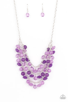 Fairytale Timelessness - Purple Necklace freeshipping - JewLz4u Gemstone Gallery