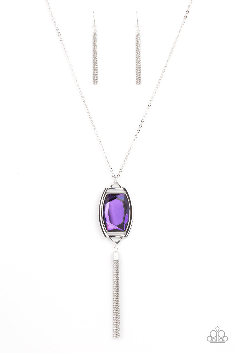 Timeless Talisman - Purple Necklace freeshipping - JewLz4u Gemstone Gallery