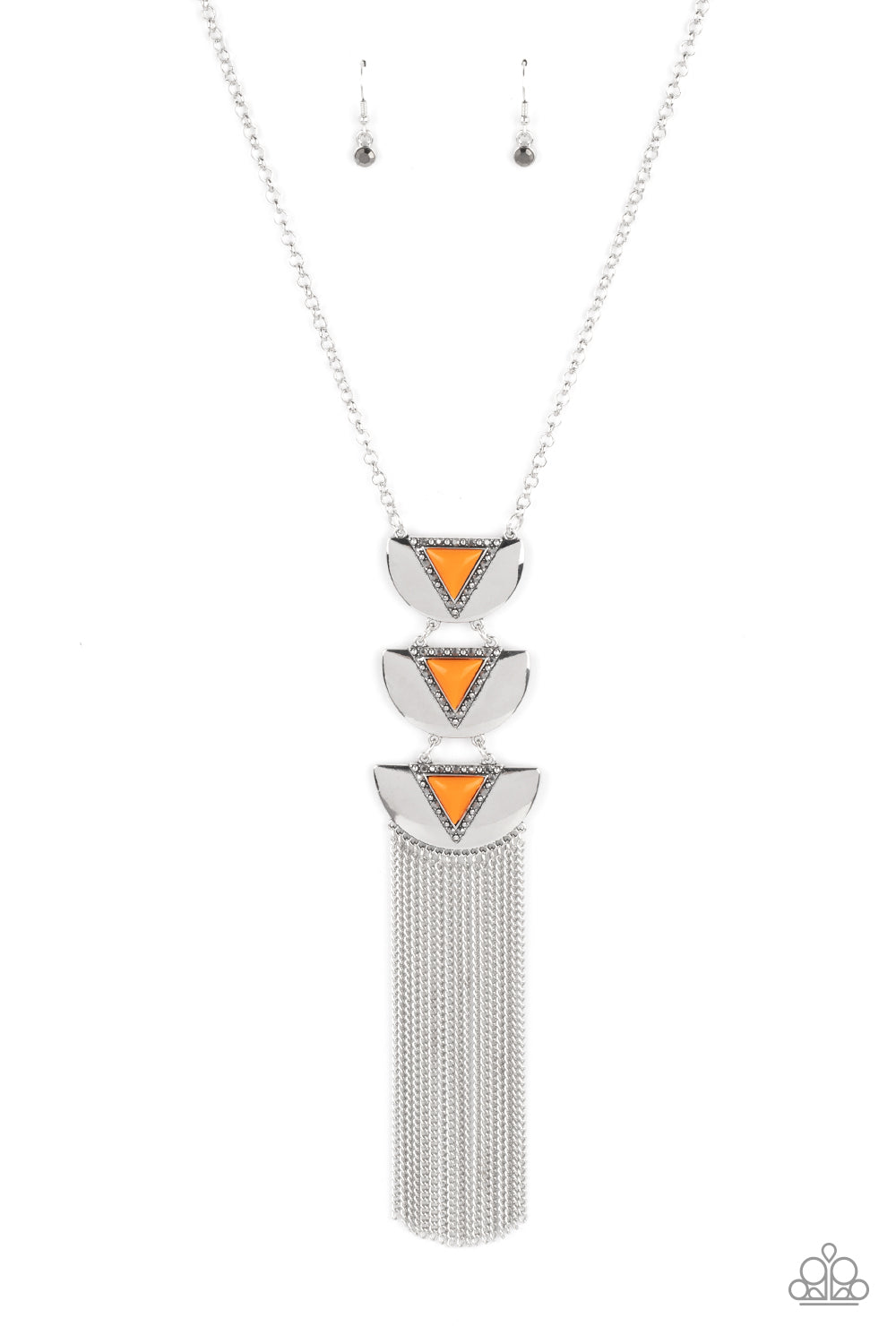 Gallery Expo - Orange Necklace freeshipping - JewLz4u Gemstone Gallery