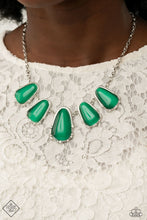 Load image into Gallery viewer, Newport Princess - Green Necklace (GM-0321) freeshipping - JewLz4u Gemstone Gallery
