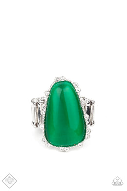 Newport Nouveau Green Ring freeshipping - JewLz4u Gemstone Gallery