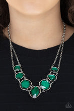 Load image into Gallery viewer, Absolute Admiration - Green Necklace freeshipping - JewLz4u Gemstone Gallery
