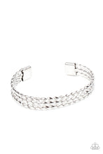 Load image into Gallery viewer, Line of Scrimmage - Silver Urban Bracelet
