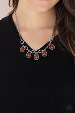 Load image into Gallery viewer, Majestically Mystic - Brown Necklace
