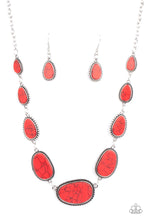 Load image into Gallery viewer, Elemental Eden - Red Necklace
