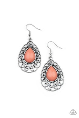 Dream STAYCATION - Orange Earring freeshipping - JewLz4u Gemstone Gallery